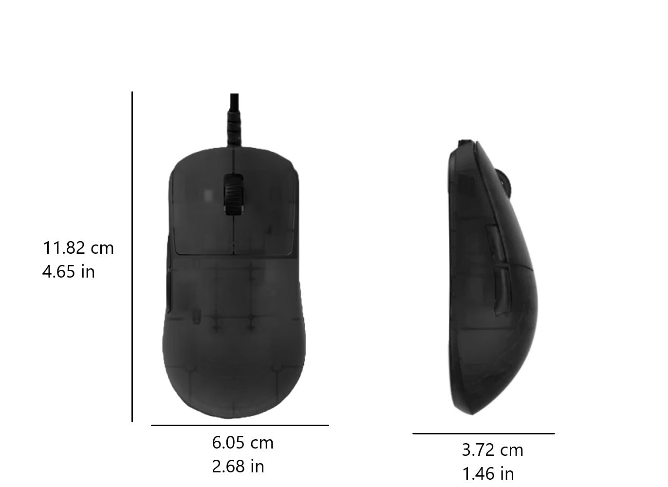 End Game Gear OP1 8K v2 Wired Gaming Mouse - Lightweight 49.5g